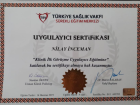 Uzm. Psk. Nilay İnceman Psikoloji sertifikası
