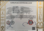 Psk. Dan. Farnaz Başarır Aşrafi Psikolojik Danışman sertifikası