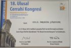Op. Dr. Halil İbrahim Gökpınar Genel Cerrahi sertifikası