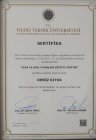 Uzm. Psk. Deniz Kıyak Şen Psikoloji sertifikası