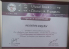 Op. Dr. Fethiye Ersan Kadın Hastalıkları ve Doğum sertifikası