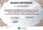 Psk. Gökhan Bingöl Psikoloji sertifikası