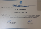 Psk. Sevil Seçil Erdem Psikoloji sertifikası