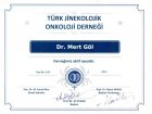Prof. Dr. Mert Göl Kadın Hastalıkları ve Doğum sertifikası