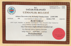Dr. Dt. Betül Göfteci Diş Hekimi sertifikası