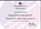 Psk. Burcu Oskan Psikoloji sertifikası