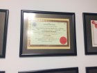 Prof. Dr. A. Kadir Bacakoğlu Ortopedi ve Travmatoloji sertifikası