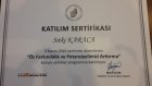 Uzm. Dr. Sıtkı KARACA Psikiyatri sertifikası