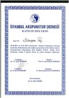 Dr. Sümeyye Taş Akupunktur sertifikası