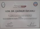 Uzm. Dr. Çağnur Özcanlı Dermatoloji sertifikası