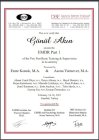 Uzm. Psk. Dan. Gönül Akın Psikolojik Danışman sertifikası