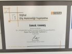 Dt. İsmail Yanmış Diş Hekimi sertifikası