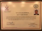 Uzm. Dr. Muzaffer Öztosun Geleneksel ve Tamamlayıcı Tıp sertifikası