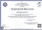 Aile Danışmanı Özenir Doğan Aile Danışmanı sertifikası