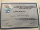 Doç. Dr. İbrahim Sakçak Genel Cerrahi sertifikası