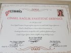 Uzm. Psk. Yaşam Yanardağ Çelik Psikoloji sertifikası