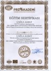 Dyt. Çağla ALBAY Diyetisyen sertifikası