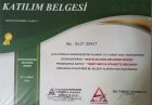 Dyt. Elif Zent Diyetisyen sertifikası