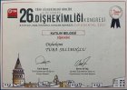 Dt. Tuba Selimoğlu Diş Hekimi sertifikası