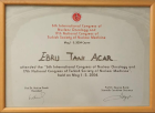 Uzm. Dr. Ebru Yücetürk Geleneksel ve Tamamlayıcı Tıp sertifikası