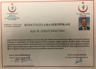 Uzm. Dr. Osman Adıgüzel Fiziksel Tıp ve Rehabilitasyon sertifikası