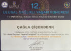 Dyt. Çağla Çiçekdenk Diyetisyen sertifikası