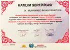 Psk. Muhammed İhsan Demetgül Psikoloji sertifikası