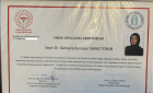 Dr. Sümeyra Torun Geleneksel ve Tamamlayıcı Tıp sertifikası