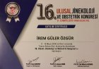 Op. Dr. İrem Güler Özgür Kadın Hastalıkları ve Doğum sertifikası