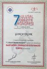 Uzm. Dyt. Gonca Yaşar Diyetisyen sertifikası