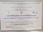 Dr. Psk. Tansen Taygur Altıntaş Psikoloji sertifikası