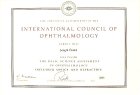 Prof. Dr. Şengül Özdek Göz Hastalıkları sertifikası