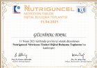 Dyt. Gülnihal Topal Diyetisyen sertifikası