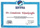 Dr. Cemalettin Ekmekcioğlu Geleneksel ve Tamamlayıcı Tıp sertifikası