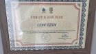 Psk. Cenk Özen Psikoloji sertifikası
