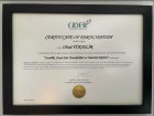 Uzm. Dr. Cihad Yükselir Psikiyatri sertifikası
