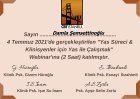 Uzm. Kl. Psk. Damla Şemsettinoğlu Psikoloji sertifikası