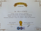 Dyt. Sıla Gümüş Diyetisyen sertifikası