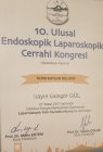 Op. Dr. Güngör Gül Genel Cerrahi sertifikası