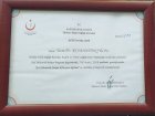 Op. Dr. Refahattin Yücel Kadın Hastalıkları ve Doğum sertifikası