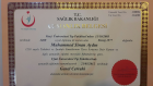 Op. Dr. Muhammed Sinan Aydın Genel Cerrahi sertifikası
