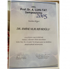 Doç. Dr. Emine Nur Rifaioğlu Dermatoloji sertifikası