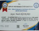 Psk. Dan. Nazlı Ağzıkara Psikoloji sertifikası