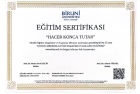 Uzm. Pedagog Hacer Konca Tutar Pedagoji sertifikası