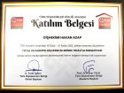 Dt. Hakan Azap Diş Hekimi sertifikası