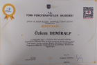 Uzm. Psk. Özlem Demiralp Psikoloji sertifikası