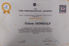 Uzm. Psk. Özlem Demiralp Psikoloji sertifikası