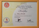 Uzm. Dr. Ebru Yücetürk Geleneksel ve Tamamlayıcı Tıp sertifikası