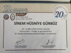 Dr. Öğr. Üyesi Hüsniye Sinem Gürbüz Dermatoloji sertifikası