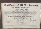 Prof. Dr. Burak Turna Üroloji sertifikası
